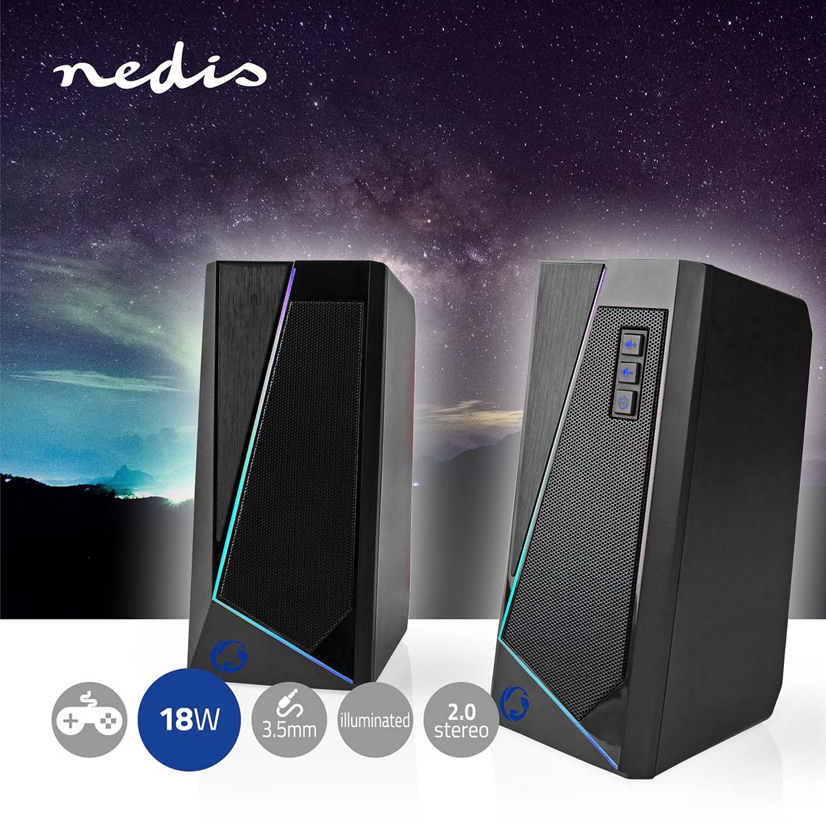Nedis Gaming Speaker Set